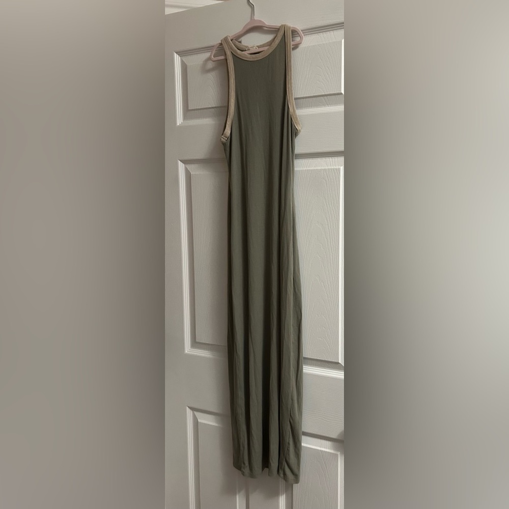See You Monday Ribbed Maxi Dress size M